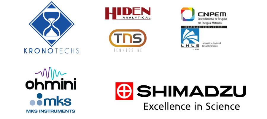 KronoTechs - Hiden Analytical - CNPEM - Ohmini - MKS Instruments - Shimadzu